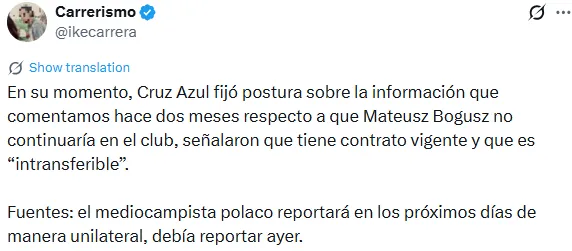 Información de Ike Carrera