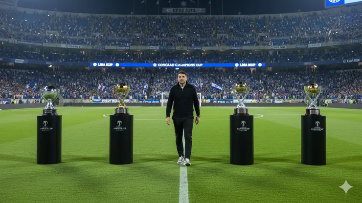Nicolás Larcamón afrontará el 2026 en Cruz Azul con la exigencia de entregar títulos.
