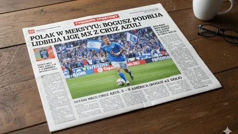 El caso de Mateusz Bogusz con Cruz Azul causó gran repercusión en Polonia.
