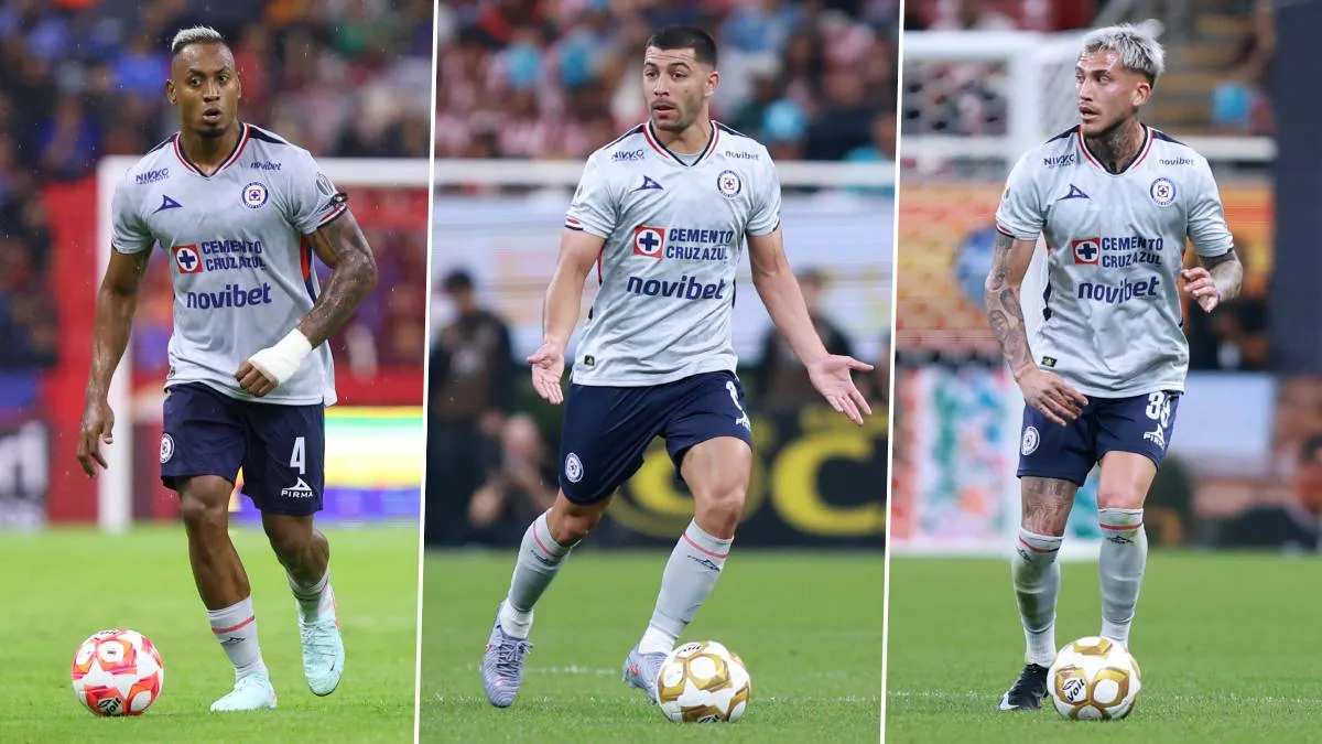 Larcamón cuenta solo con Ditta, Piovi y Lira como experimentados para armar la defensa. (Imago7 / Edición)