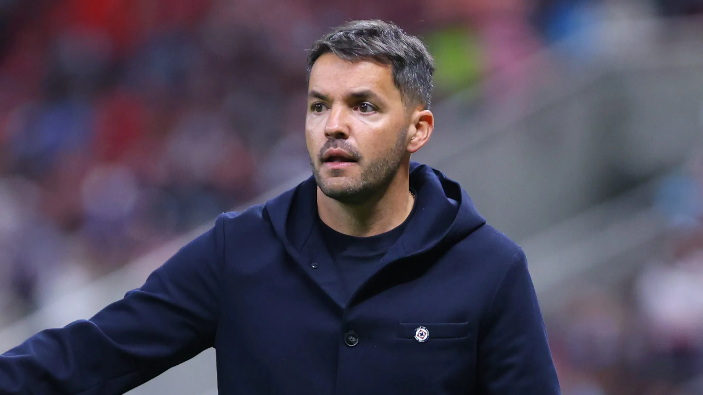 Nicolás Larcamón y su primer Cruz Azul de pretemporada.