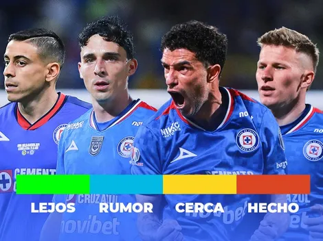 Semáforo de bajas en Cruz Azul: Faravelli, Rivero, Bogusz y Cándido