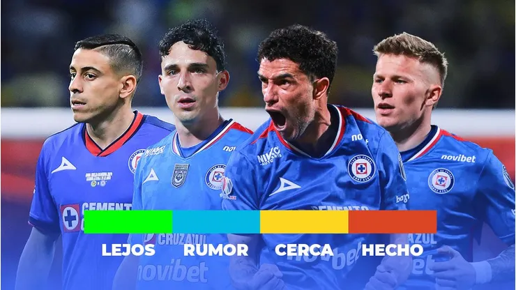Así está el panorama de bajas en Cruz Azul.