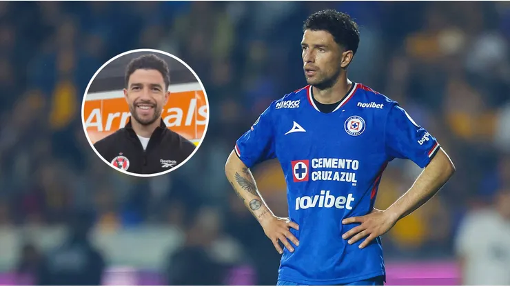 Nacho Rivero ya posó con los colores de Tijuana tras salir de Cruz Azul.