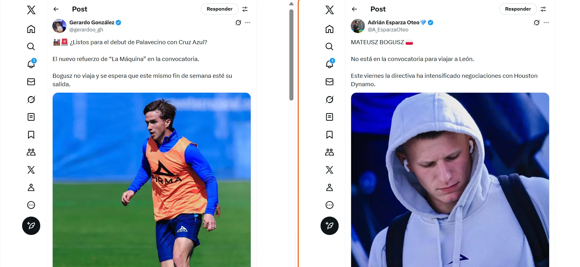 Mateusz Bogusz no viaja con el equipo a Guanajato. (Twitter)