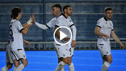 Giorgos Giakoumakis anotó su primer gol en 2026.