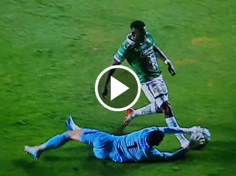 ¿Penal? La acción de Gudiño que encendió la polémica ante León