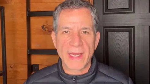 El periodista de ESPN, visiblemente molesto con La Máquina.
