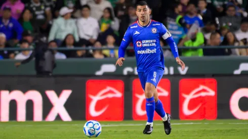 Erik Lira en León vs Cruz Azul, por la fecha 1 del Torneo Clausura 2026 de la Liga MX.
