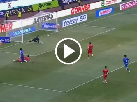 Gabriel Fernández golpeó al Atlas con un zurdazo letal