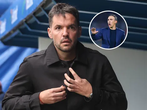 Nicolás Larcamón le dejó un fuerte recado a Vicente Sánchez