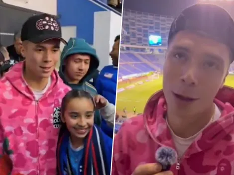 La promesa de Rodrigo Huescas a Cruz Azul: "Estoy enamorado"