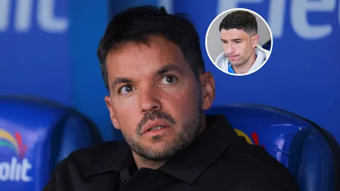 Nicolás Larcamón explicó por qué salió Nacho Rivero de Cruz Azul
