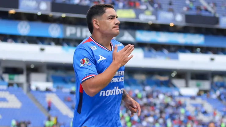 Gabriel Fernández marcó un gol en la victoria de Cruz Azul ante Atlas.