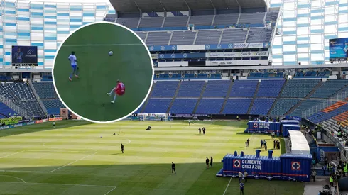 Este sábado el mal estado del Estadio Cuauhtémoc ocasionó la primera lesión confirmada.
