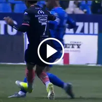 La entrada criminal sobre Erik Lira que pudo lesionarlo