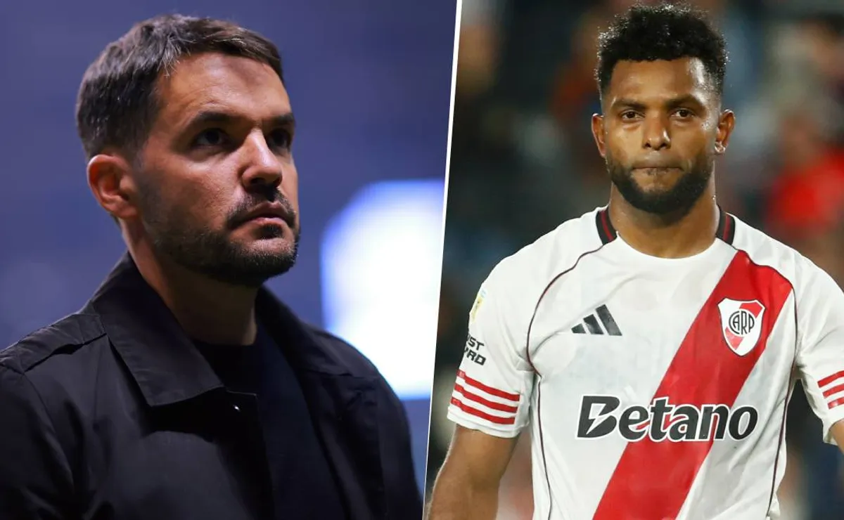 La incómoda charla de Nicolás Larcamón con Miguel Borja en su llegada a Cruz Azul