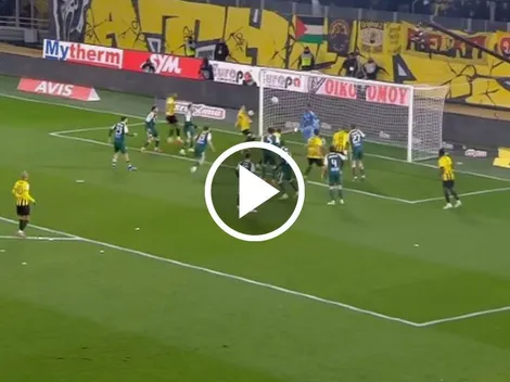 Luka Jovic hizo historia en Grecia anotando un póker en el clásico