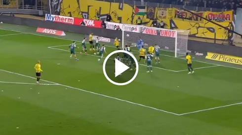 Luka Jovic hizo historia en Grecia anotando un póker en el clásico
