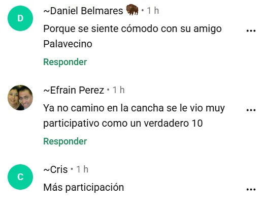 Opiniones de los aficionados de Cruz Azul en WhatsApp de Vamos Azul