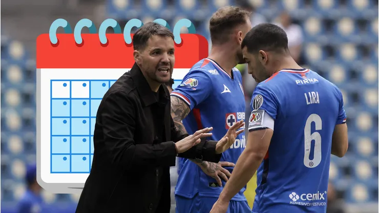 El duro calendario para Cruz Azul en pocos días.