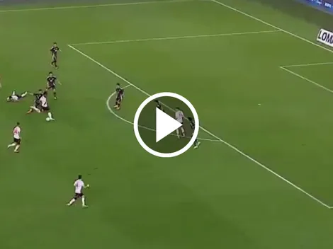 El golazo de Borja ante la vista de jugadores de Cruz Azul