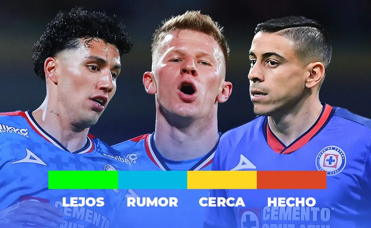 Semáforo de bajas en Cruz Azul: Cómo están las salidas de Mateusz Bogusz, Jorge Sánchez y Camilo Cándido