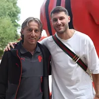 La hilarante historia que contó Santiago Giménez sobre Luka Modric