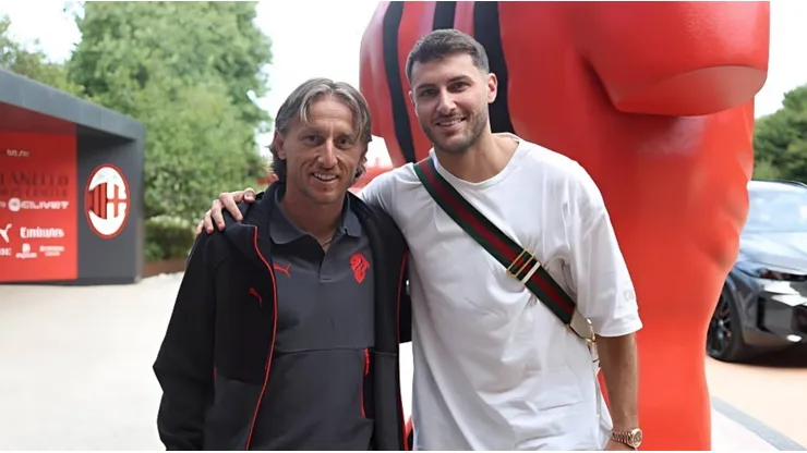 La hilarante historia que contó Santiago Giménez sobre Luka Modric