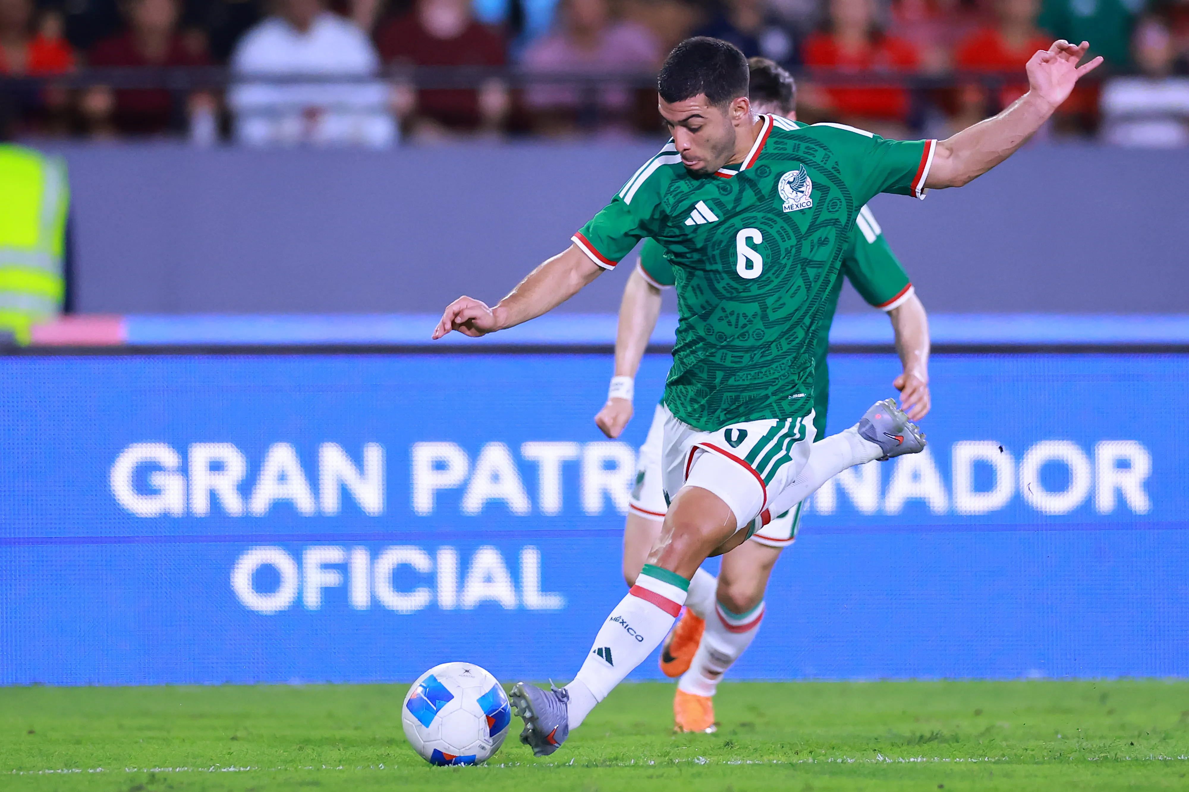 Erik Lira entró al minuto 67′ en el amistoso ante Panamá. (Getty Images)