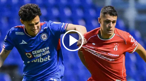 Cruz Azul y Atlas, mano a mano en un amistoso en Los Angeles.