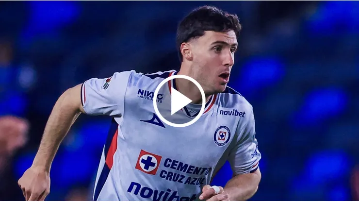 Paradela fue el autor del gol en Cruz Azul vs. Atlas.