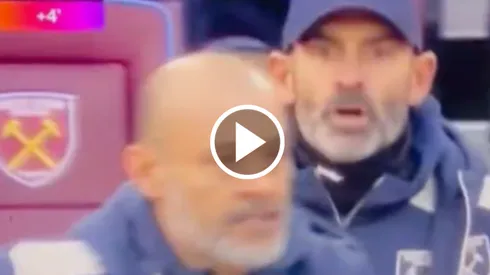 Paco Jémez llegó como asistente del West Ham United y este fin de semana tuvo su primer enganchón con Nuno Espírito Santo, DT de los Hammers.