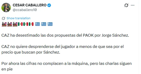 Información de César Caballero