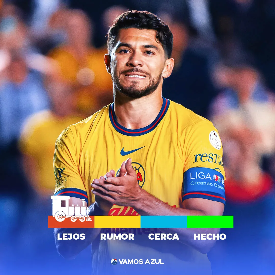 Henry Martín, descartado en Cruz Azul. (Imago 7 / Especial)