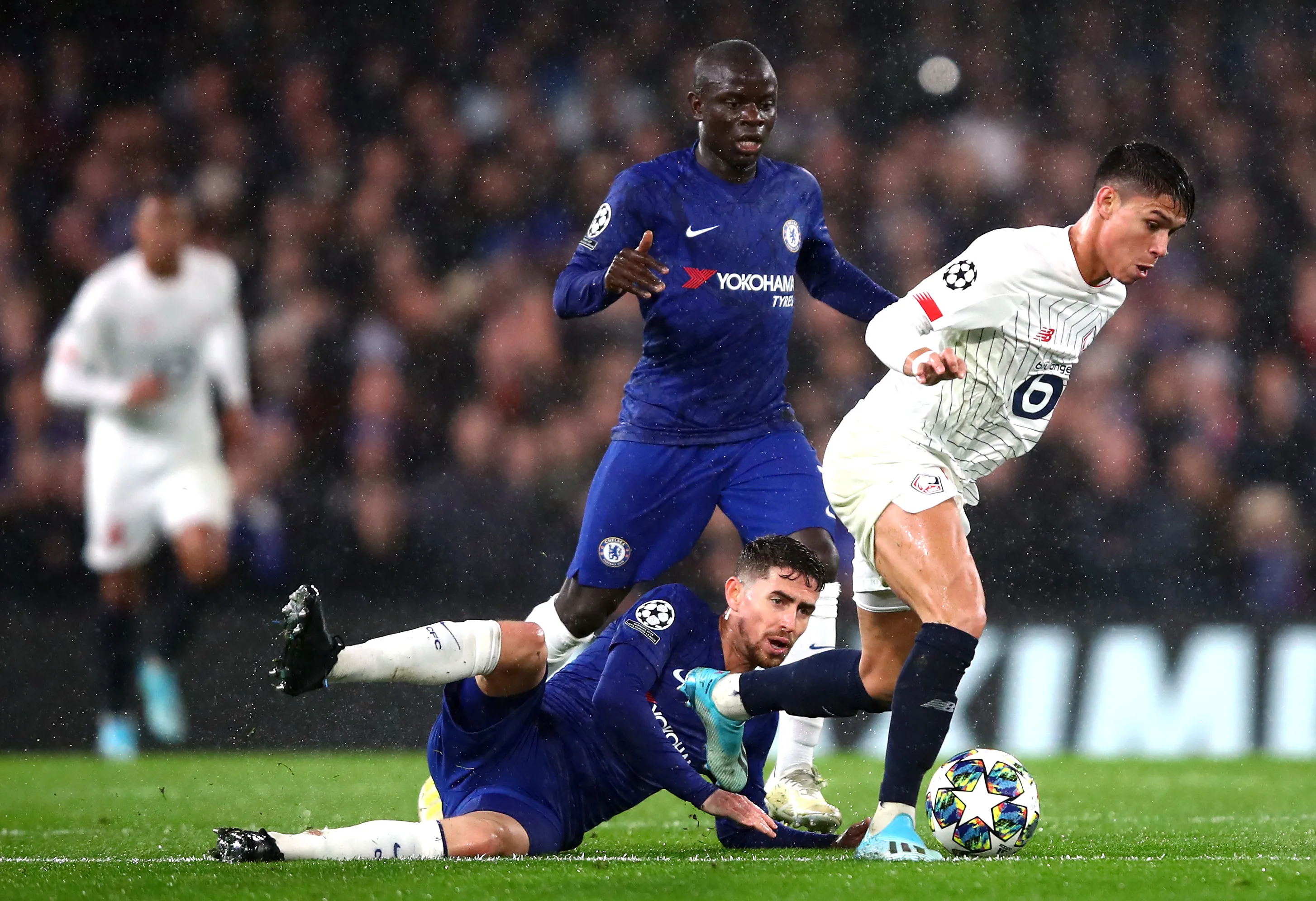 Luiz Araújo, rumor de Cruz Azul, jugando para Lille. (Getty Images)