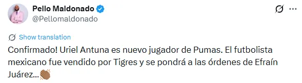 Información de Pello Maldonado