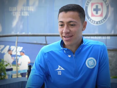 Andrés Montaño sueña en grande y sacude a Cruz Azul