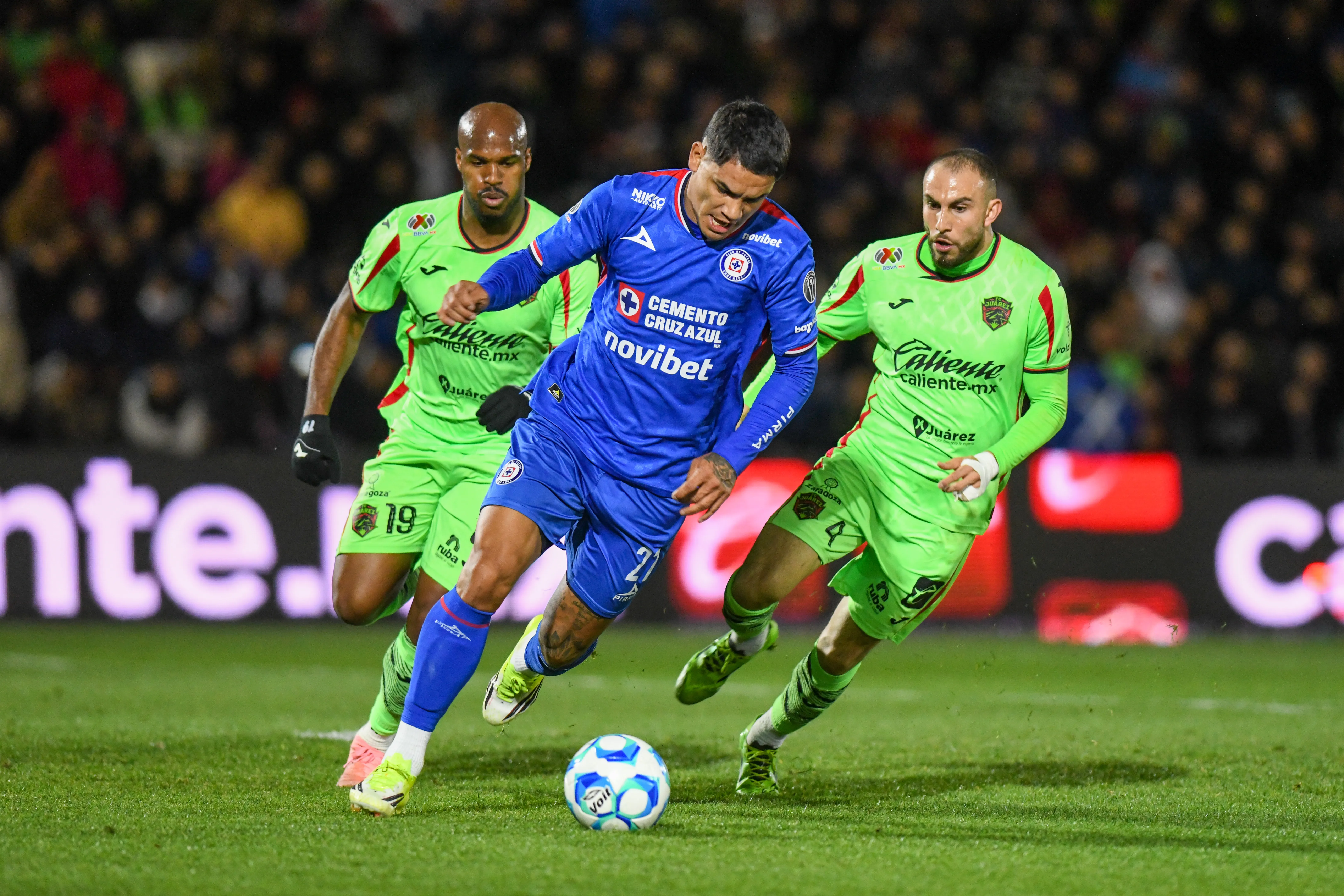 El Toro Fernández había tenido una actuación destacada ante Juárez, hasta su expulsión. (Imago7)