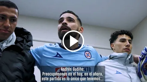 El portero demostró todo su liderazgo en el vestidor.