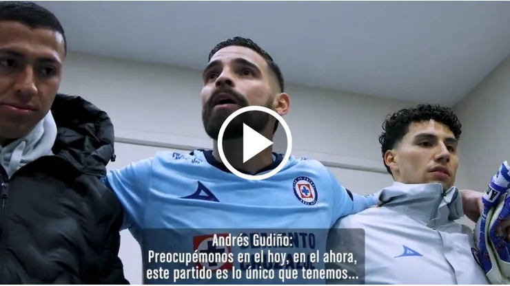 El portero demostró todo su liderazgo en el vestidor.