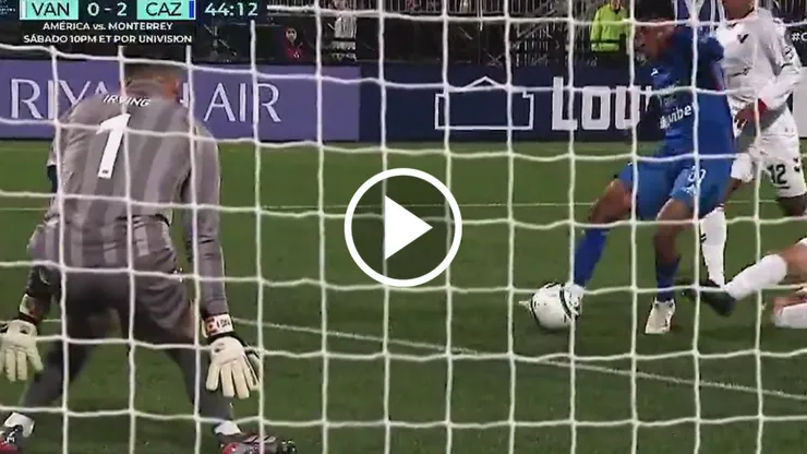 Amaury Morales levantó la mano con gol contra Vancouver