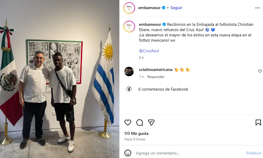 Publicación de la Embajada de Uruguay