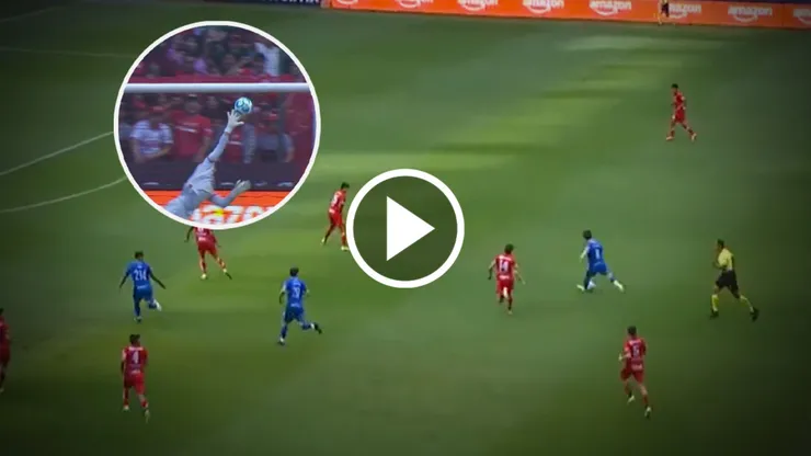 El golazo que le arrebataron a Palavecino en el Cruz Azul vs. Toluca
