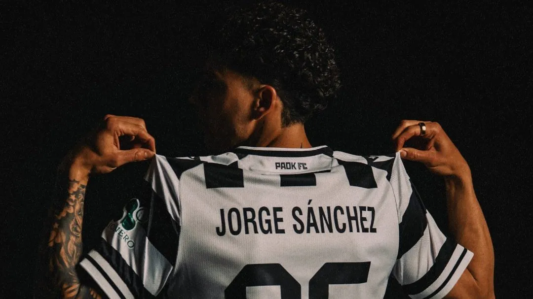 Jorge Sánchez, la baja más reciente de Cruz Azul. (PAOK Oficial)