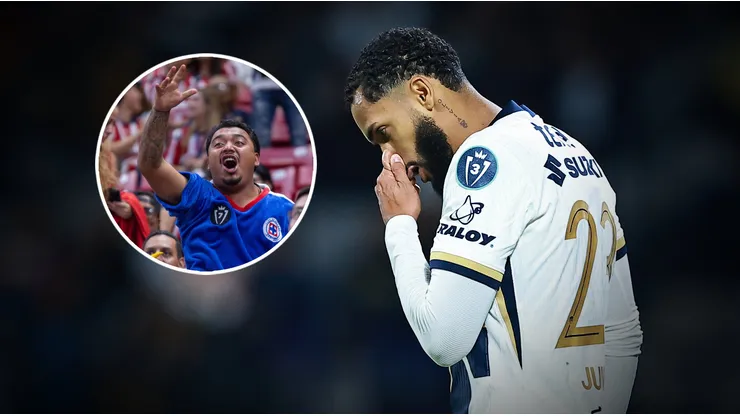La afición de Cruz Azul no dejó pasar la eliminación de Pumas en Concachampions.