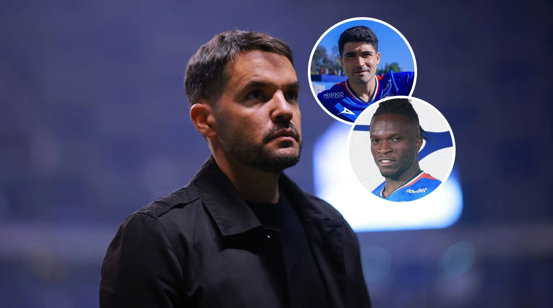 Nicolás Larcamón expuso por qué Cruz Azul fichó a Ibáñez y Ebere