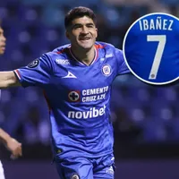 ¿Por qué Nicolás Ibáñez eligió el dorsal '7' en Cruz Azul?