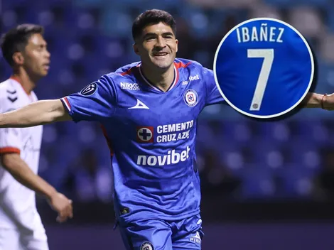 ¿Por qué Nicolás Ibáñez eligió el dorsal '7' en Cruz Azul?
