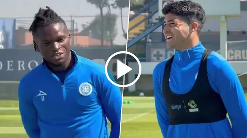 Un entrenamiento integral para los dos fichajes recientes.